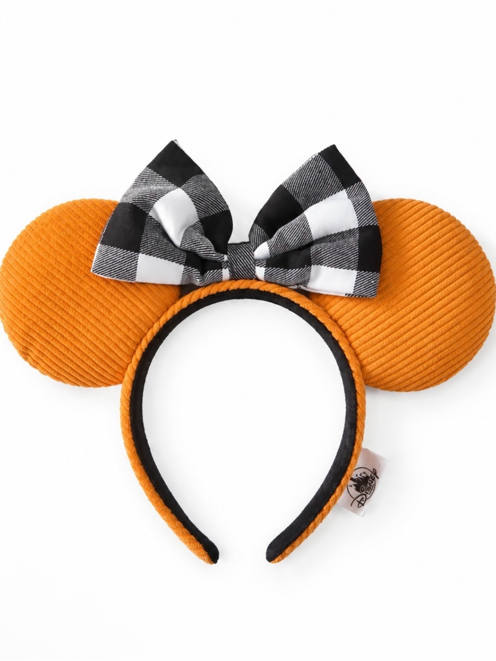 NWT Disney Ears Headband - Minnie Mouse - Orange Corduroy